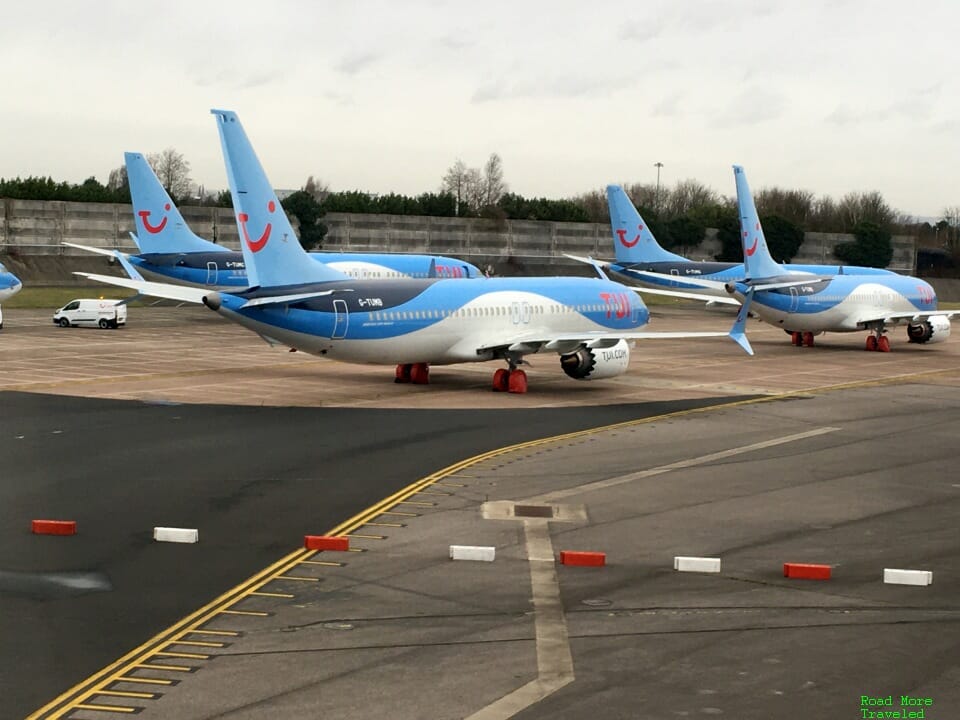 TUI 737 MAX-8s at MAN