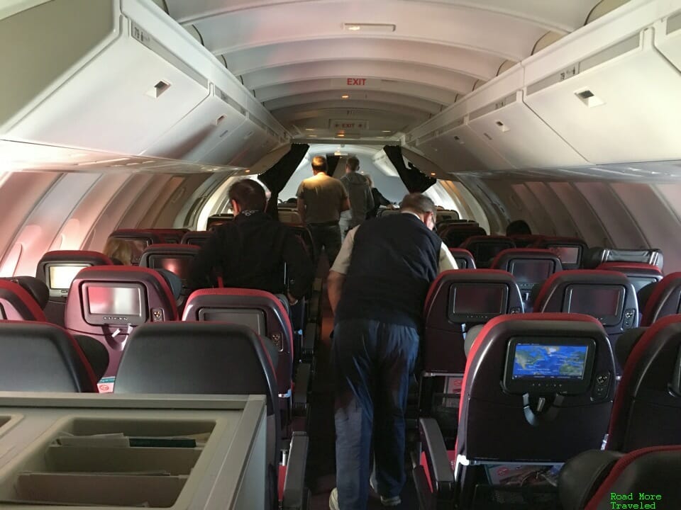 VS Economy Class B747 Upper Deck