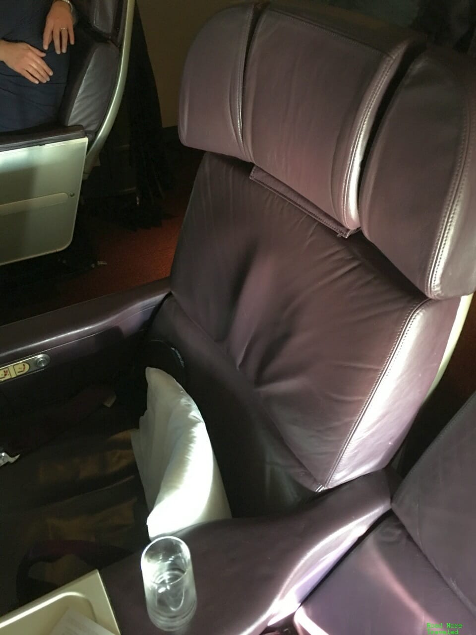 Virgin Atlantic B747 Premium Economy - seat