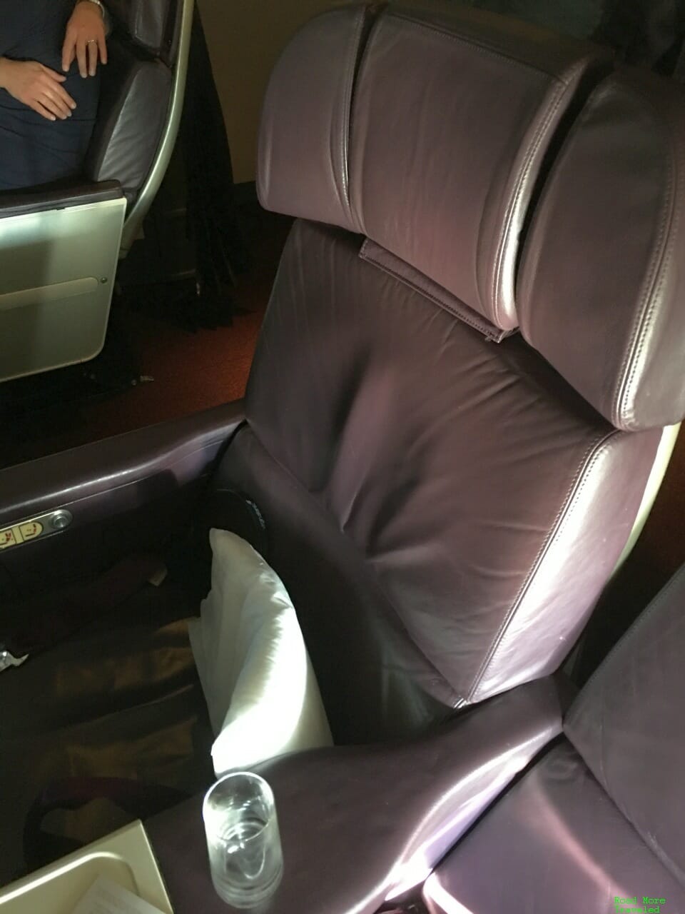 Virgin atlantic car seat top
