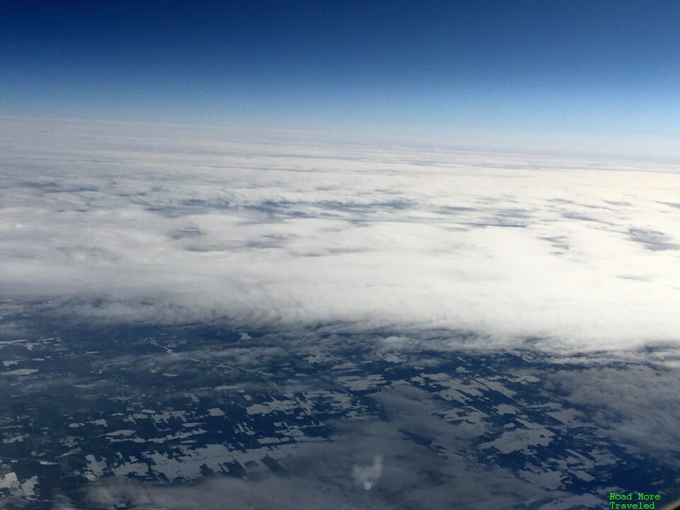 Snow over Pennsylvania