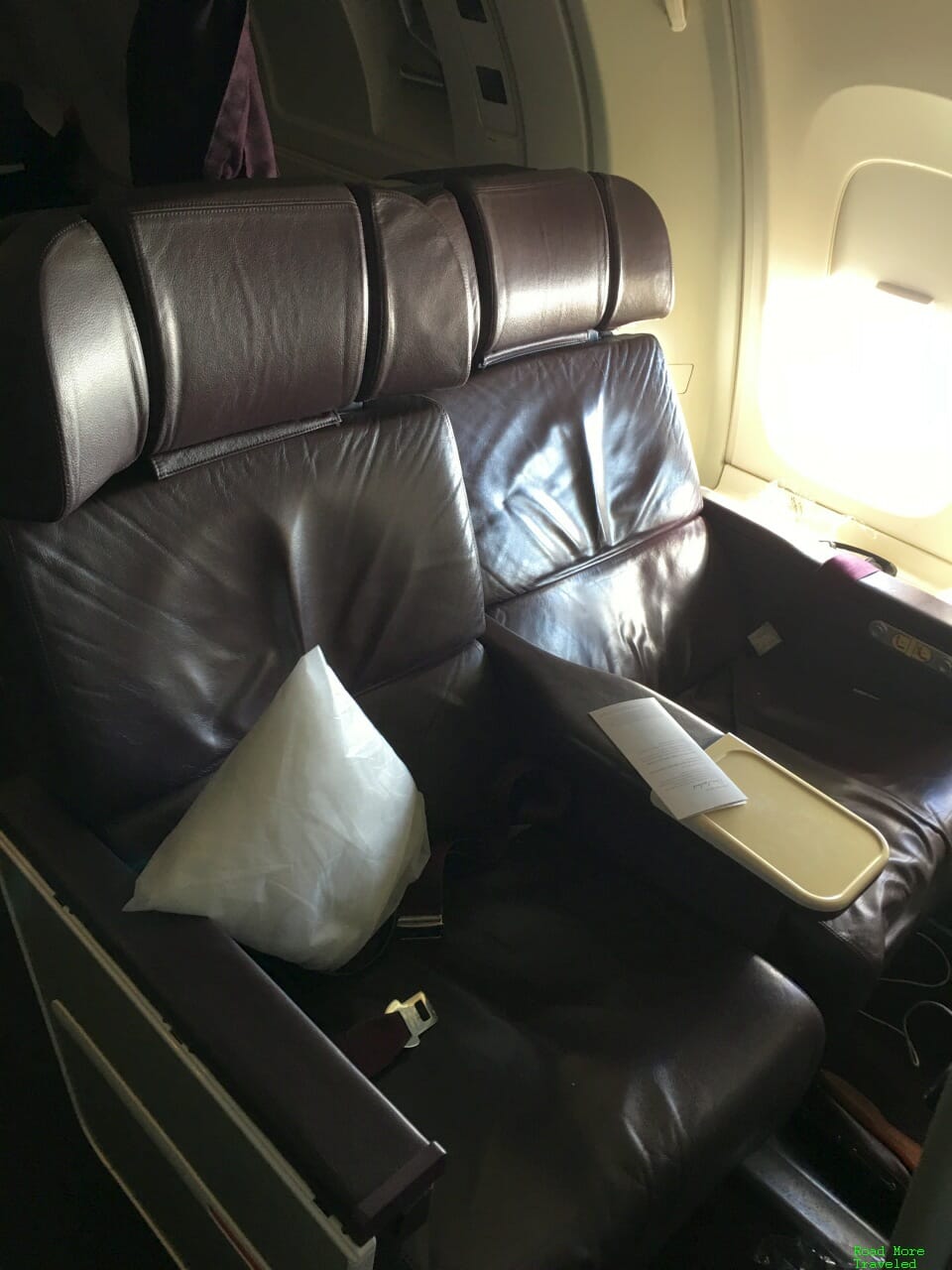Virgin Atlantic B747 Premium Economy - 2x2 upper deck seating