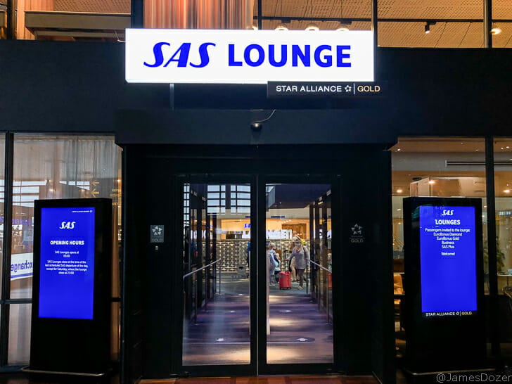 Review: SAS Gold Lounge Copenhagen