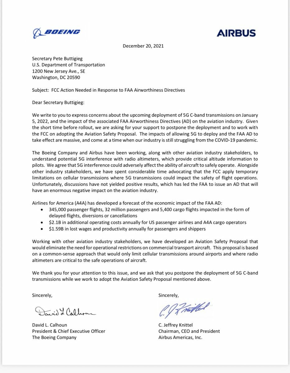 a letter of a company that has signed