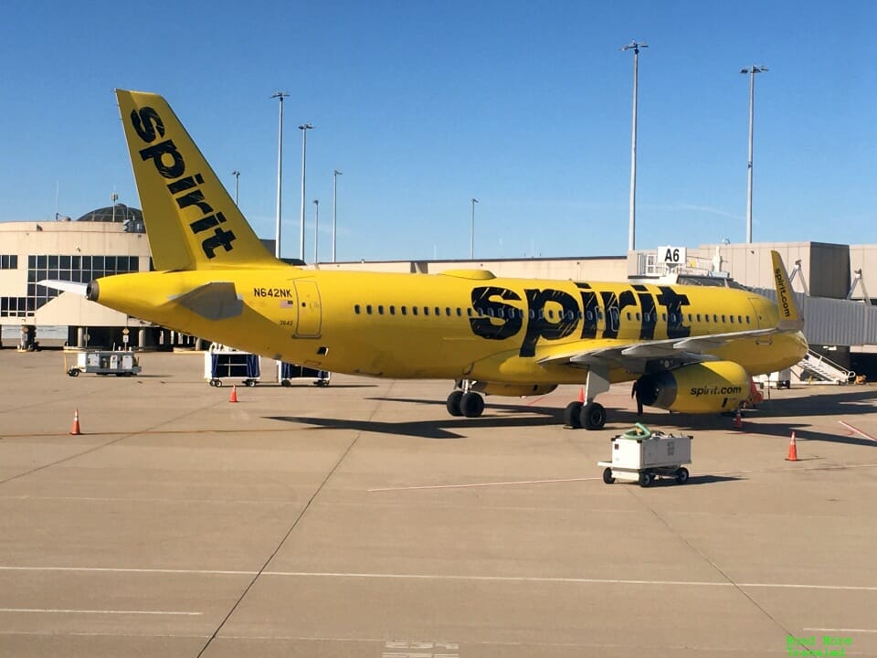 Spirit A320 at SDF