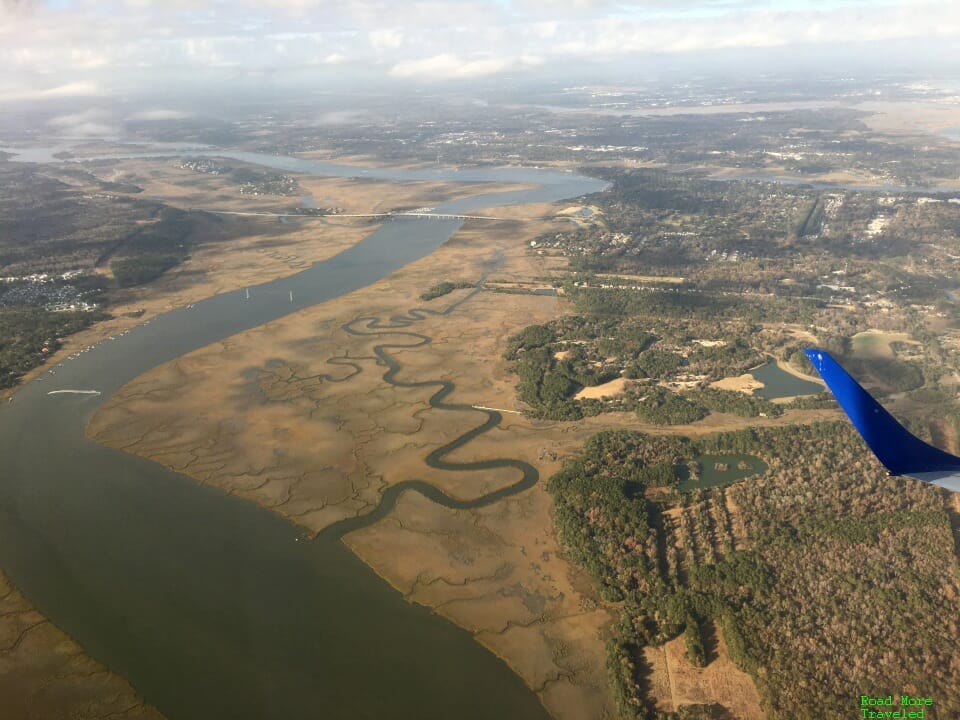 Stono River west of Charleston, SC