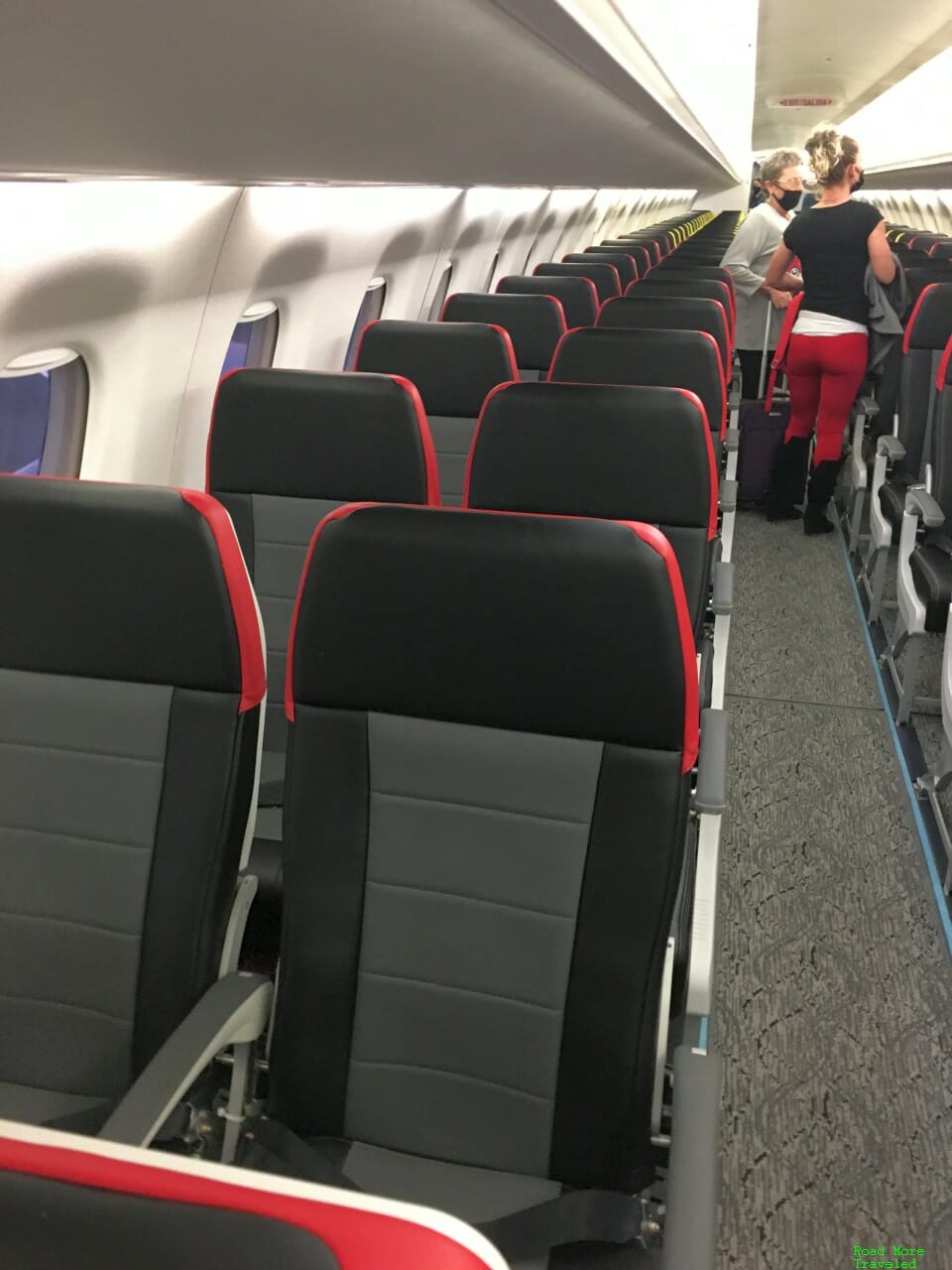 Breeze Airways Nicer Class - seats