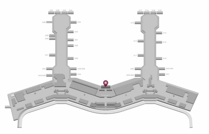 a map of a parking lot