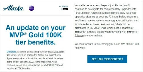 a screenshot of a email