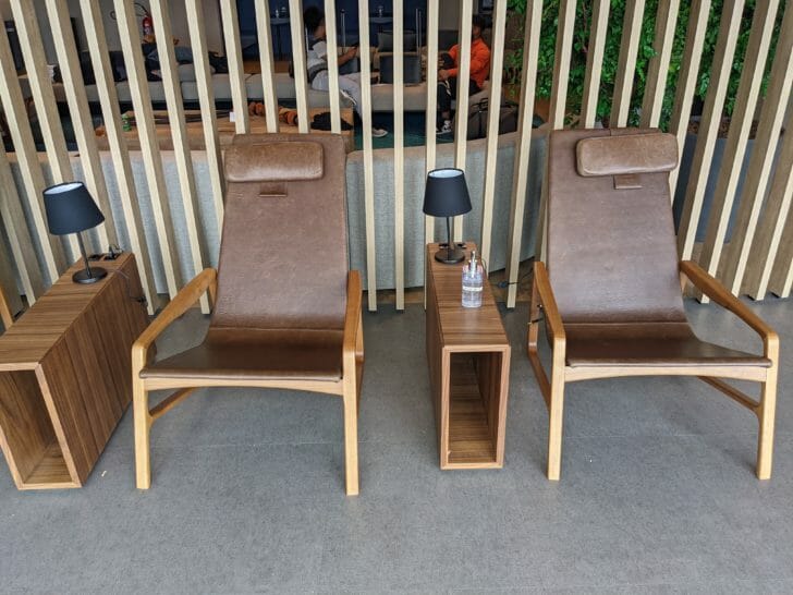 two chairs next to each other