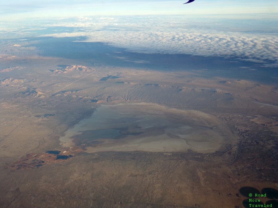 Dry lake in Antelope Valley