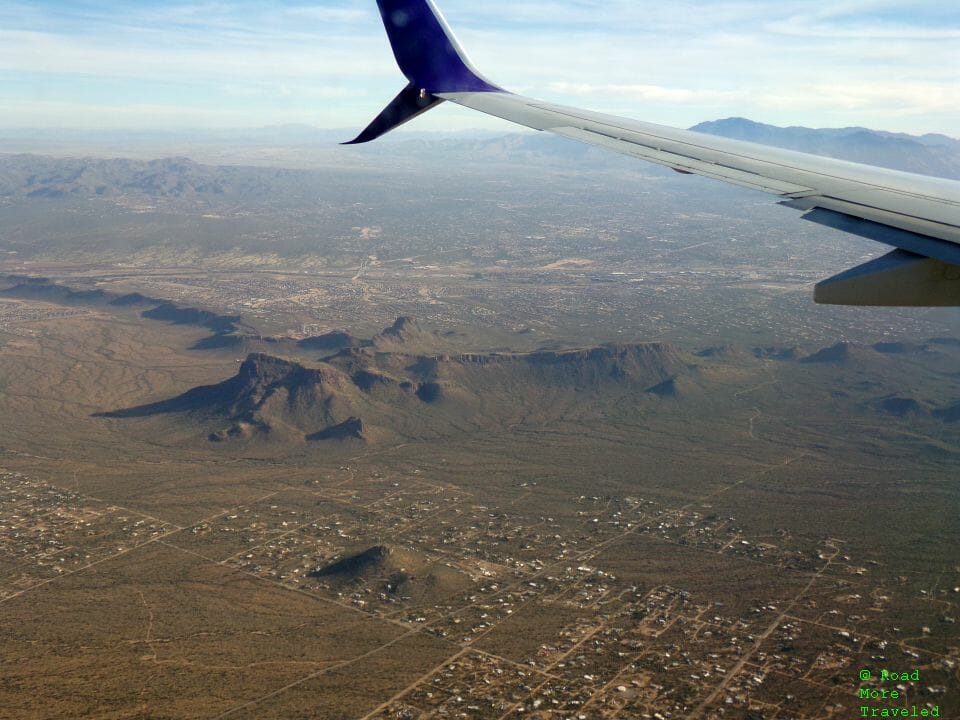 Mountains west of Tucson