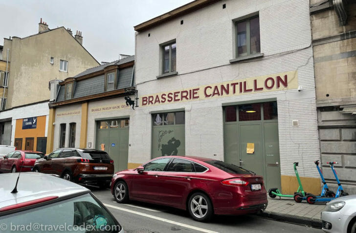 Cantillon Brewery, just outside the Brussels City Centre in Anderlecht