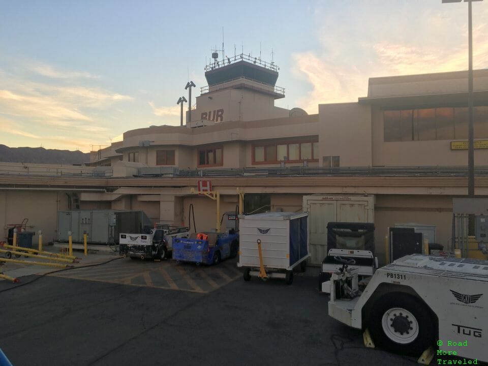 BUR terminal building from ramp