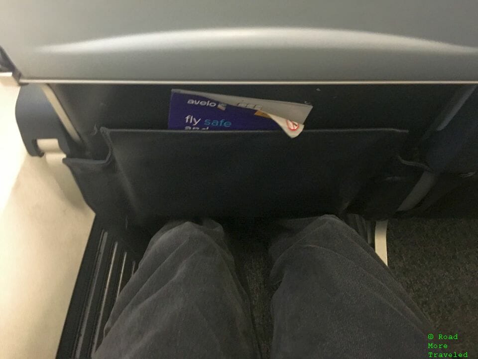 Avelo Airlines Flight Review - legroom