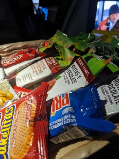 a group of snacks in a bag