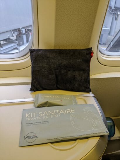 Air France amenity kit