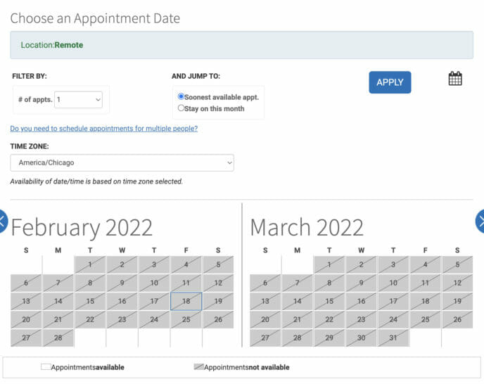 a screenshot of a calendar