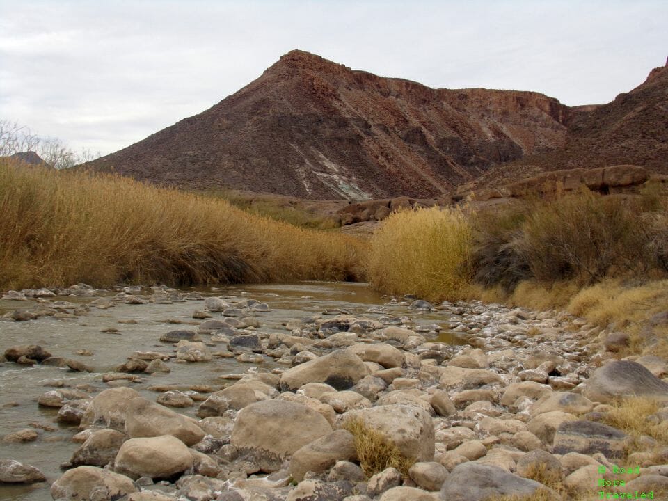 River's edge, Hoodos Trail, Big Bend Ranch State Park