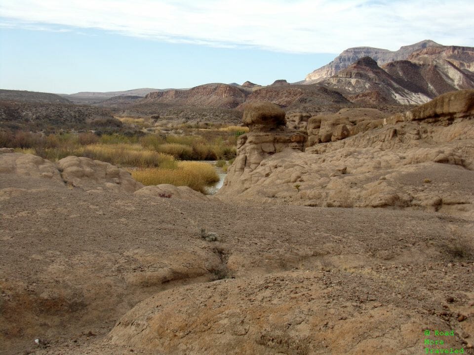 Rio Grande from Hoodos Trail, Big Bend Ranch State Park