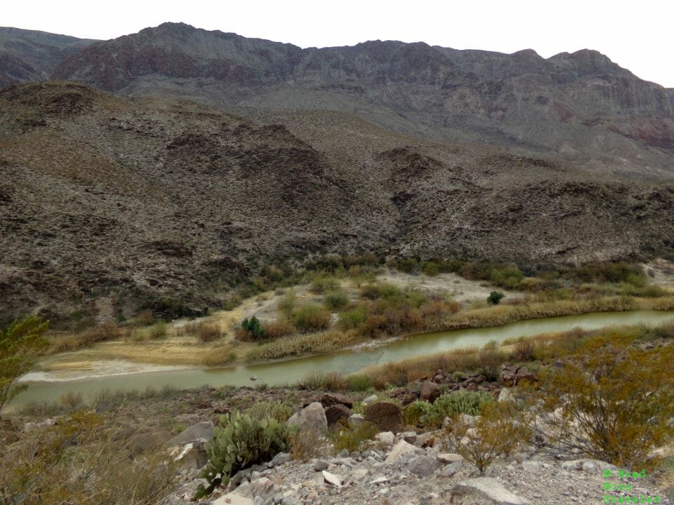 Rio Grande River, between Presidio and Lajitas, Texas