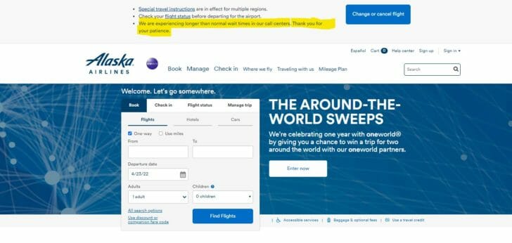 a screenshot of a travel application