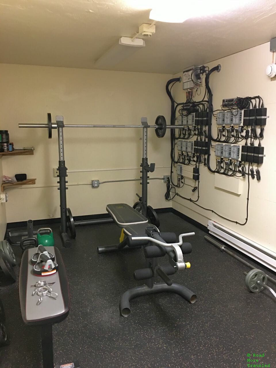 Deadhorse Camp, Deadhorse, Alaska - weight room