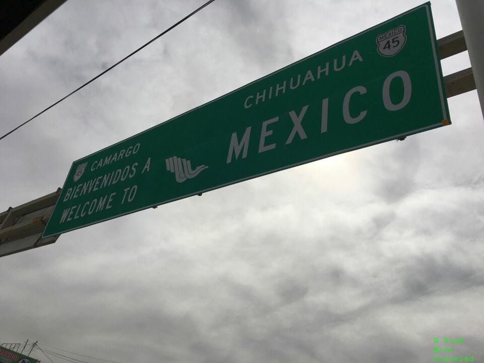Welcome to Mexico sign