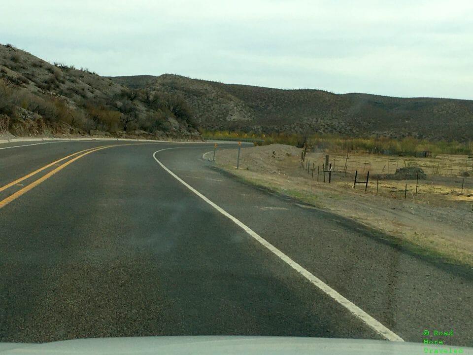 Big Bend Ranch River Road - Presidio to Redford