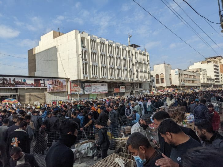 Baghdad weekend market