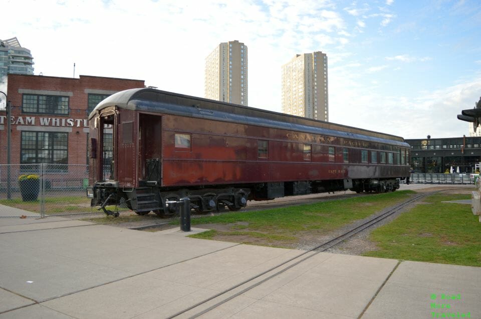 Pullman rail car, Roundhouse Park, Toronto