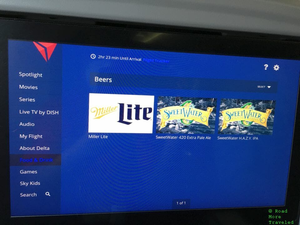 Delta domestic First beer