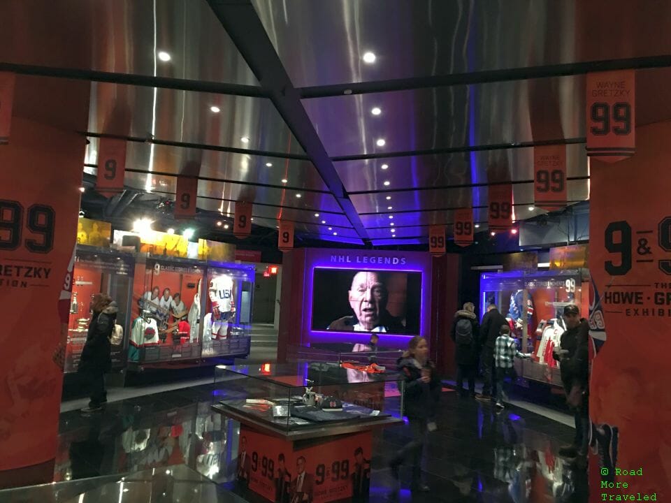 9 & 99 Exhibition at Hockey Hall of Fame, Toronto