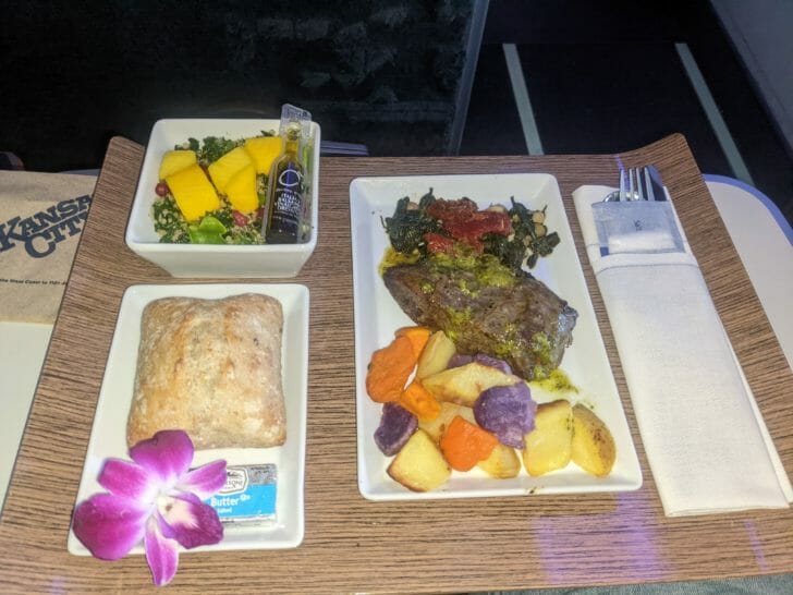 Alaska First Class Meal