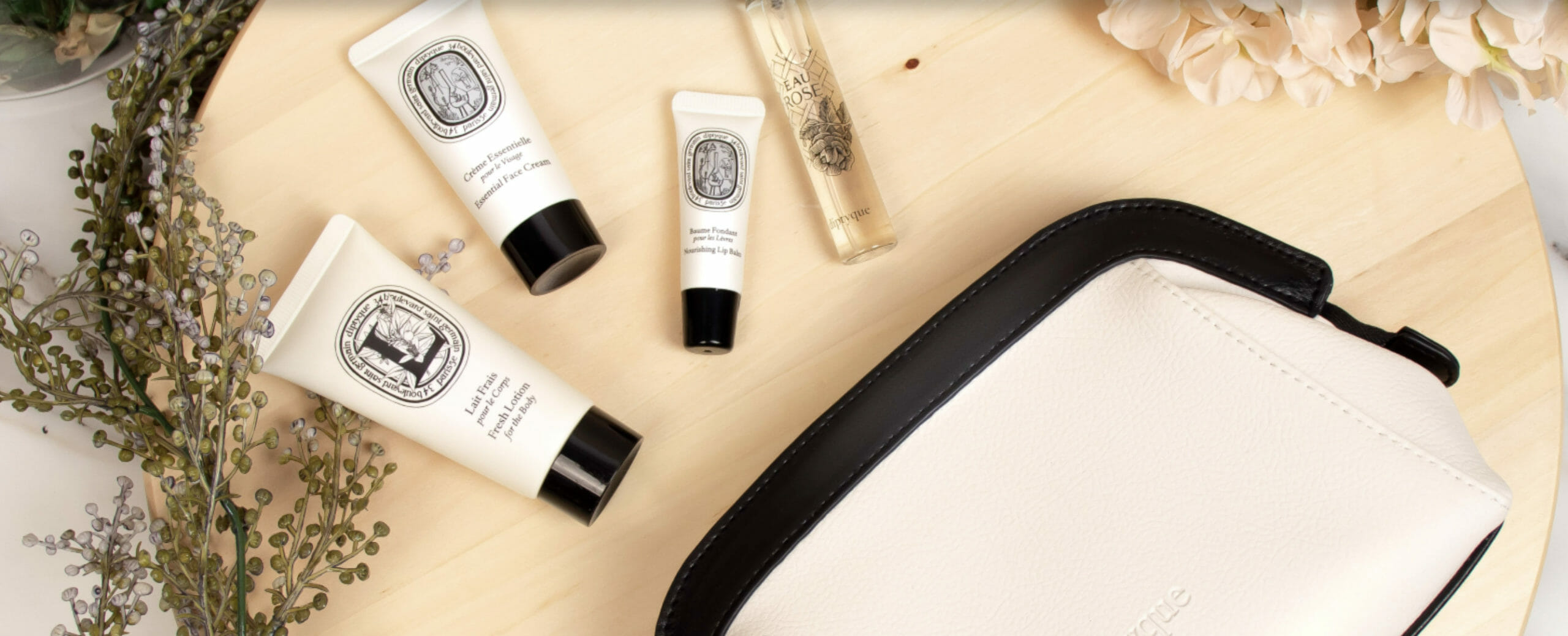 Trousse De Toilette Diptyque – Qatar Airways Classe Affaires – Neuf Scellé