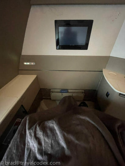 a tv on a wall