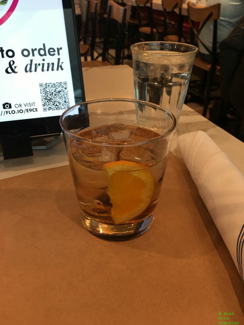 Old fashioned at Saison, EWR