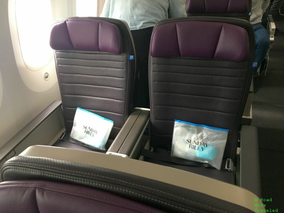 United B787-10 Premium Plus - window side seat pair
