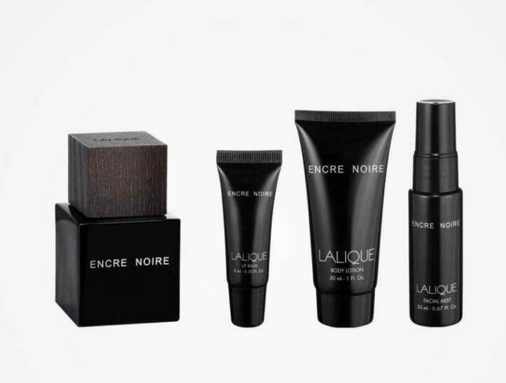 a group of black containers