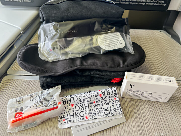 a black bag with a black object on it