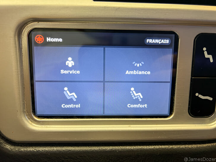 a screen with text on it
