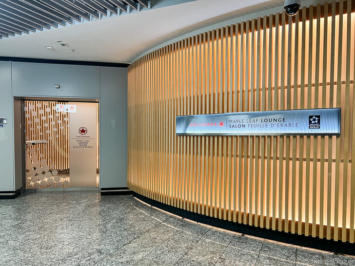 a room with a sign on the wall