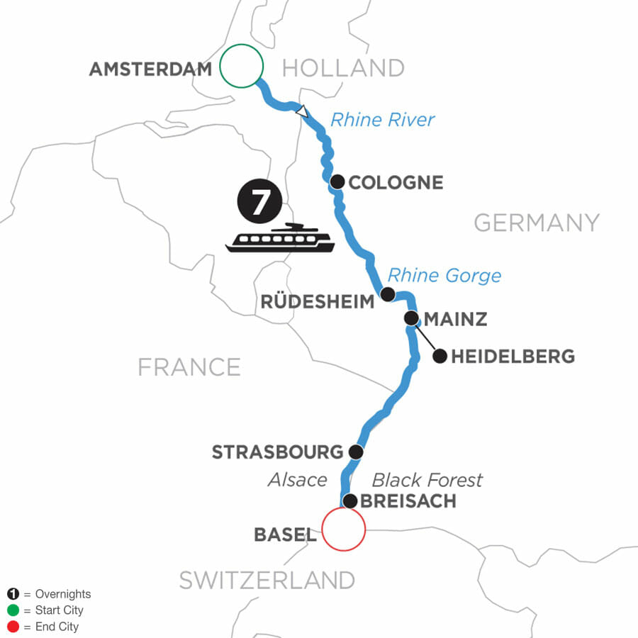 are european river cruises affected by drought