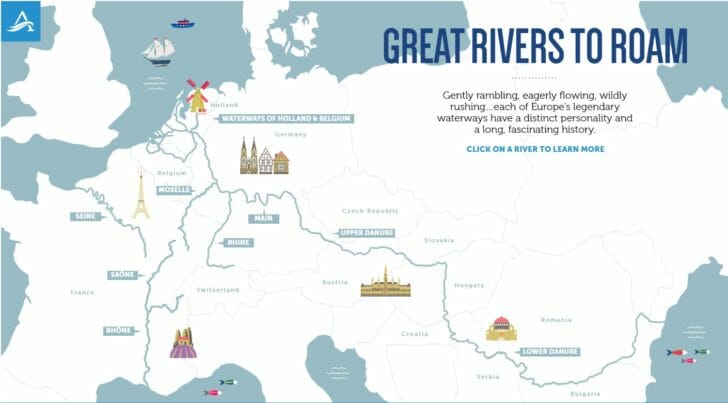 are european river cruises affected by drought