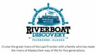a logo for a riverboat discovery