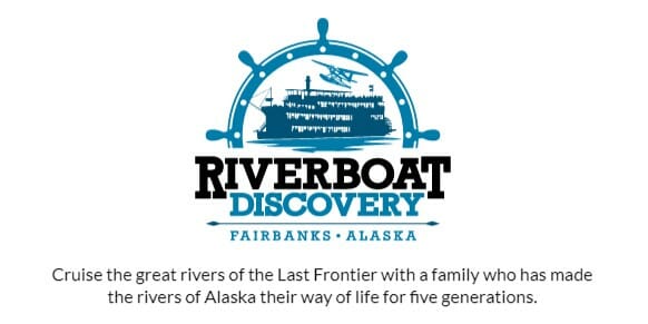 a logo for a riverboat discovery