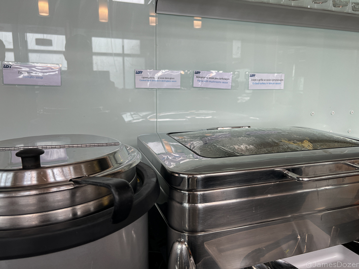 a food warmers in a kitchen