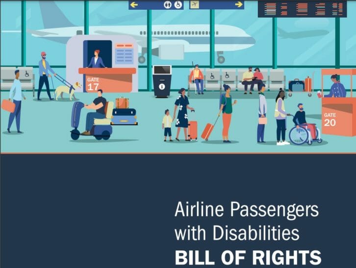 a group of people in an airport