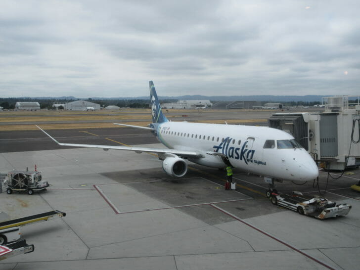 an airplane on the tarmac