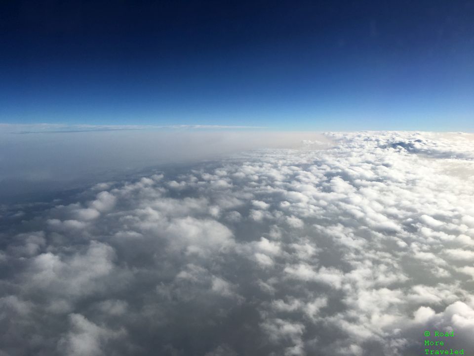 Puffy clouds over Upper Midwest